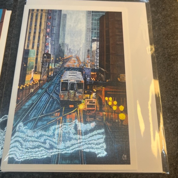 "Greetings from Chicago" greeting cards by artist Michael Bever - Picture 10 of 15
